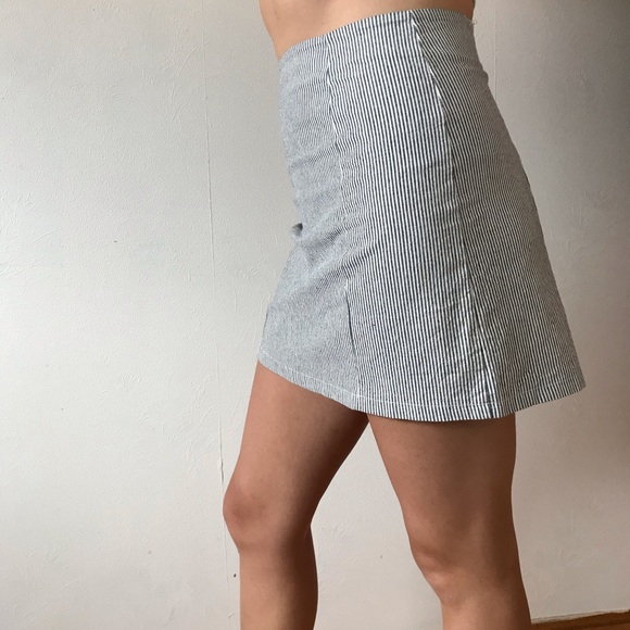 Stripe mini skirt - Picture 3 of 4